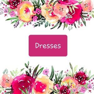 Dresses of all types and lengths follow.